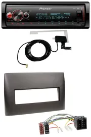 Pioneer Bluetooth DAB USB MP3 Autoradio für Fiat Stilo (192, 2001-2008)