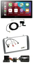 Pioneer USB Bluetooth DAB Lenkrad 2DIN Autoradio für Alfa Romeo GT 147 2000-2008