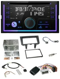 JVC Lenkrad USB 2DIN DAB Bluetooth CD Autoradio für Honda CRV 2006-2012