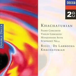 VARIOUS ARTISTS - Khachaturian: Piano Concerto / Violin Concerto / Masquerade Suite / Symphonie No. 2 (2CD)