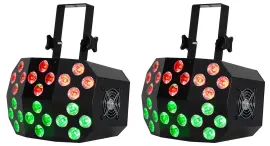Прибор смены цвета American DJ Mega Wash 24 Hex LED RGBWA+UV (пара)