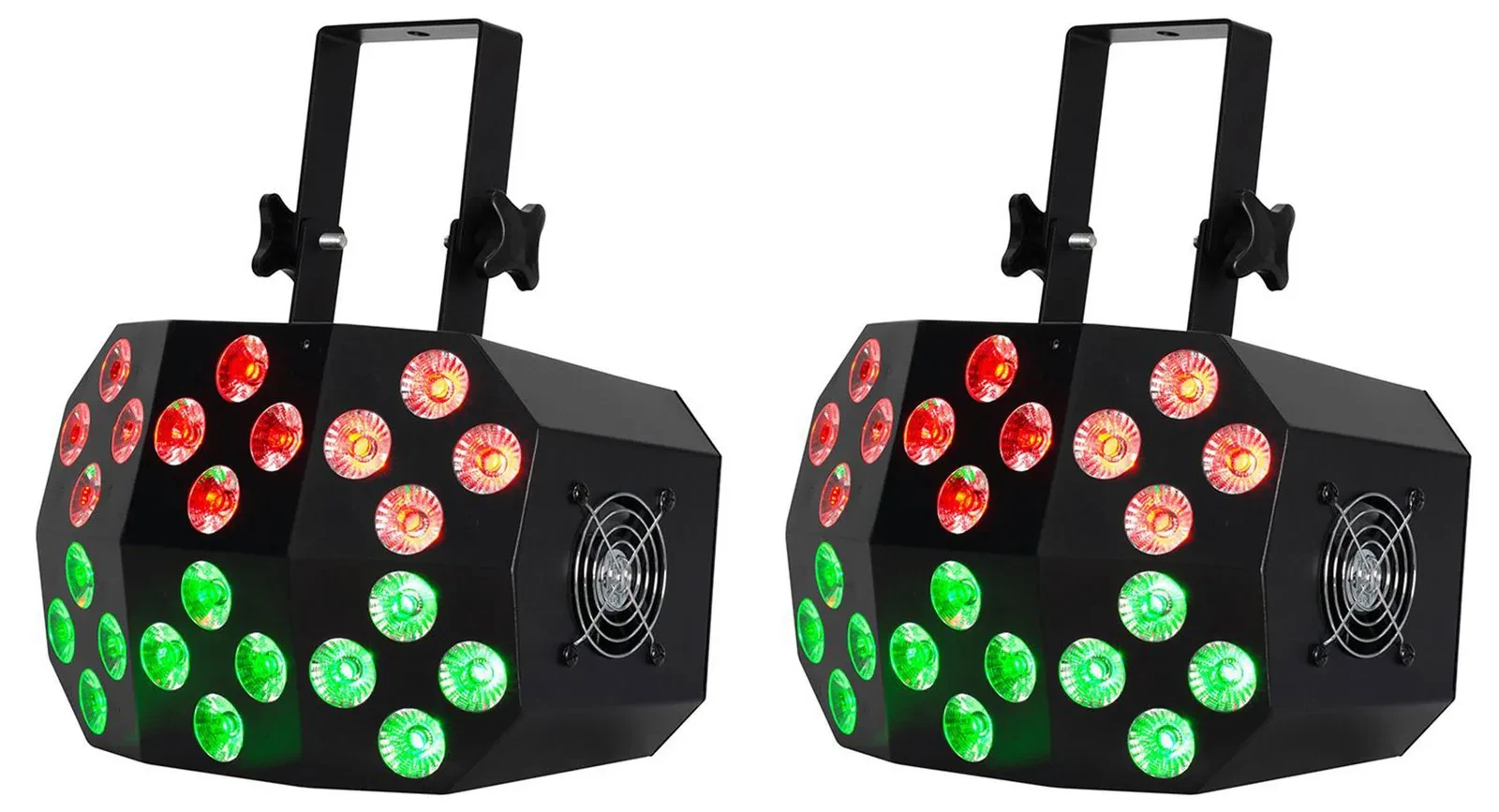 Прибор смены цвета American DJ Mega Wash 24 Hex LED RGBWA+UV (пара)