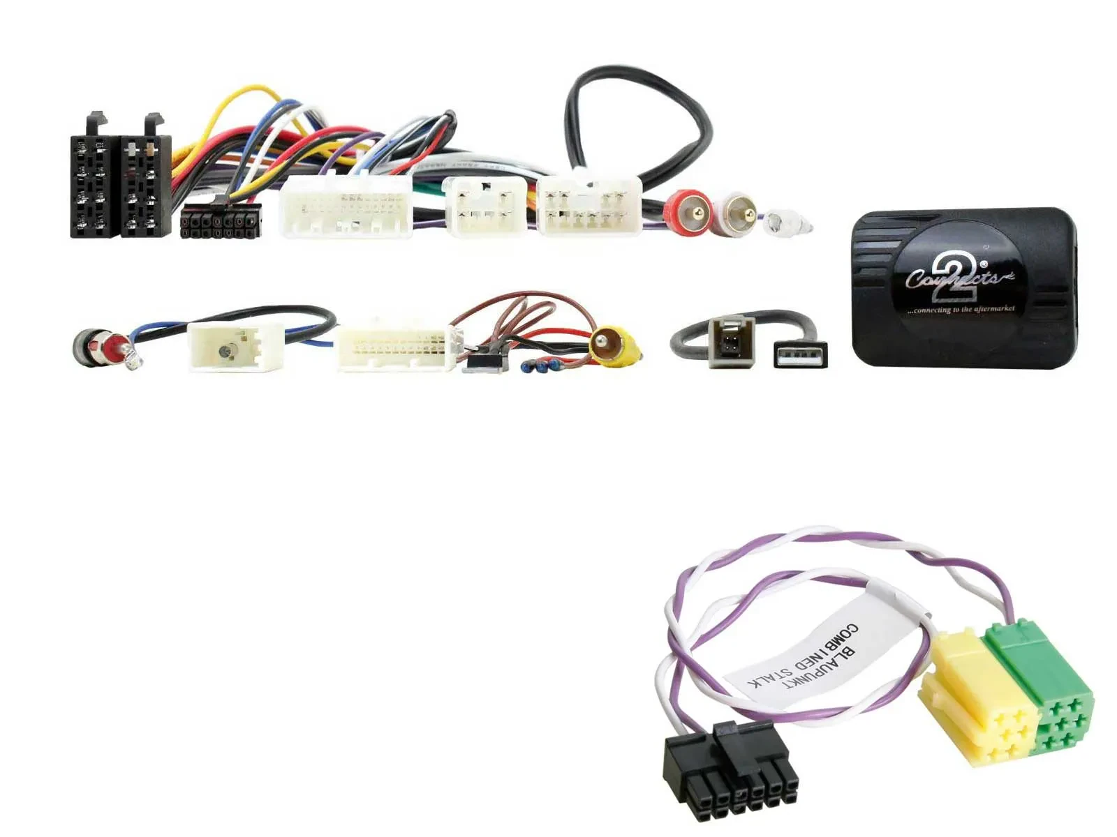 Connects2 Lenkradadapter für Toyota Avensis Corolla Verso Hilux Rush Blaupunkt b