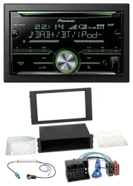 Автомагнитола Pioneer 2DIN, Bluetooth, DAB, CD, USB, MP3 для Seat Leon (с 2014)
