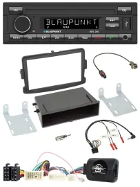 Автомагнитола Blaupunkt для Dacia Dokker, Duster, Lodgy USB DAB Bluetooth с управлением на руле