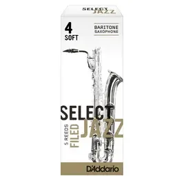 RSF10ASX4H Select Jazz Filed Трости для саксофона альт, размер 4, жесткие (Hard), 10шт, Rico
