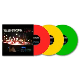 Виниловая пластинка Jesse Malin – Silver Patron Saints (3 LP, красный, жёлтый и зелёный винил, релиз 2024)