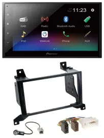 Автомагнитола для Hyundai Santa Fe CM Pioneer 2DIN USB Bluetooth DAB MP3 2009–2012