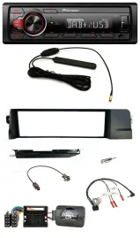 Pioneer MP3 DAB 1DIN Lenkrad USB Autoradio für BMW 3er E46 Profi 2001-2007