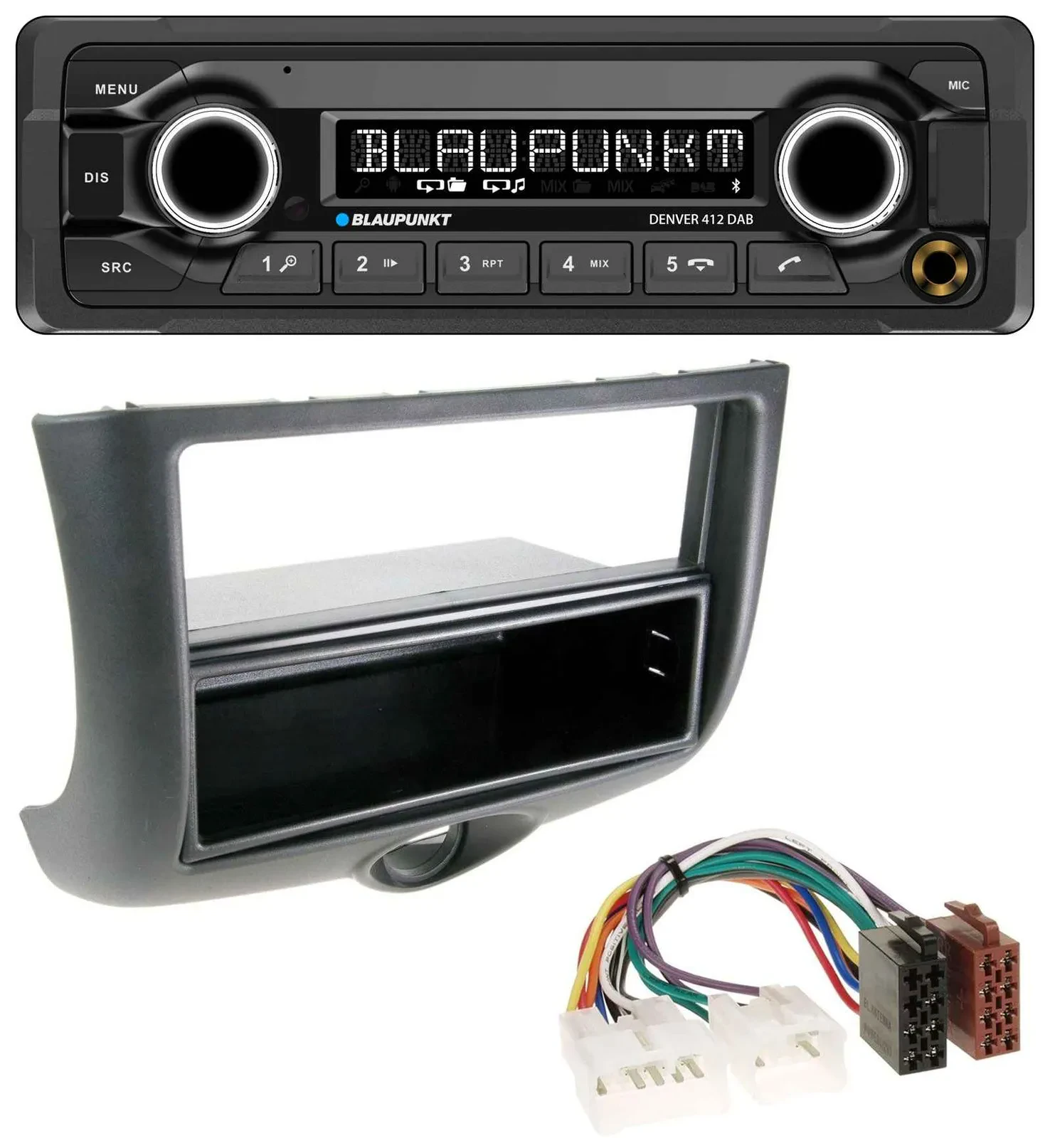 Blaupunkt Bluetooth DAB MP3 USB Autoradio für Toyota Yaris (1999-2003)