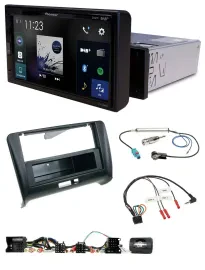 Pioneer DAB Lenkrad Bluetooth USB Autoradio für Audi TT (2006-2014)