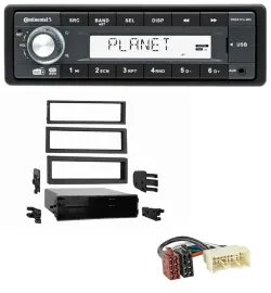 Continental MP3 AUX USB DAB 1DIN Autoradio für Nissan Xterra (2000-2004)