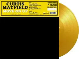 Виниловая пластинка Curtis Mayfield - Move On Up (Mark Knight Remix) [New 12" Vinyl] Colored Vinyl,