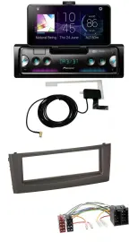 Pioneer DAB Bluetooth MP3 USB Autoradio für Fiat Grande Punto Punto ab 05 schwar