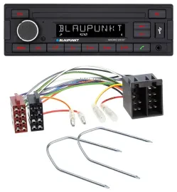 Blaupunkt USB AUX Bluetooth MP3 Autoradio für Audi 80 86-96 90 84-91 100 82-94 2