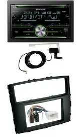Pioneer CD USB MP3 Bluetooth 2DIN DAB Autoradio für Mitsubishi Pajero 2006-2014