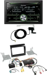 Pioneer CD USB Lenkrad Bluetooth 2DIN DAB Autoradio für Fiat Citroen Peugeot Inf
