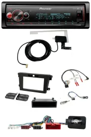 Pioneer Bluetooth DAB USB Lenkrad Autoradio für Mazda CX-7 2008-2010