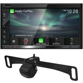 Kenwood DNR476S 6.8" Touchscreen Receiver with 128° Backup Camera