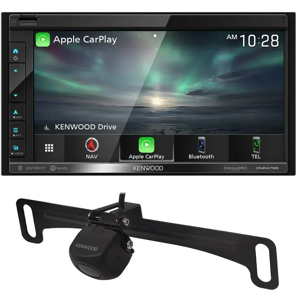 Автомагнитола Kenwood DNR476S 6.8", сенсорный экран, камера заднего вида 128°