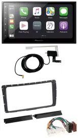 Автомагнитола для Toyota Hilux (с 2011) Pioneer 2-DIN, USB, Bluetooth, DAB, MP3