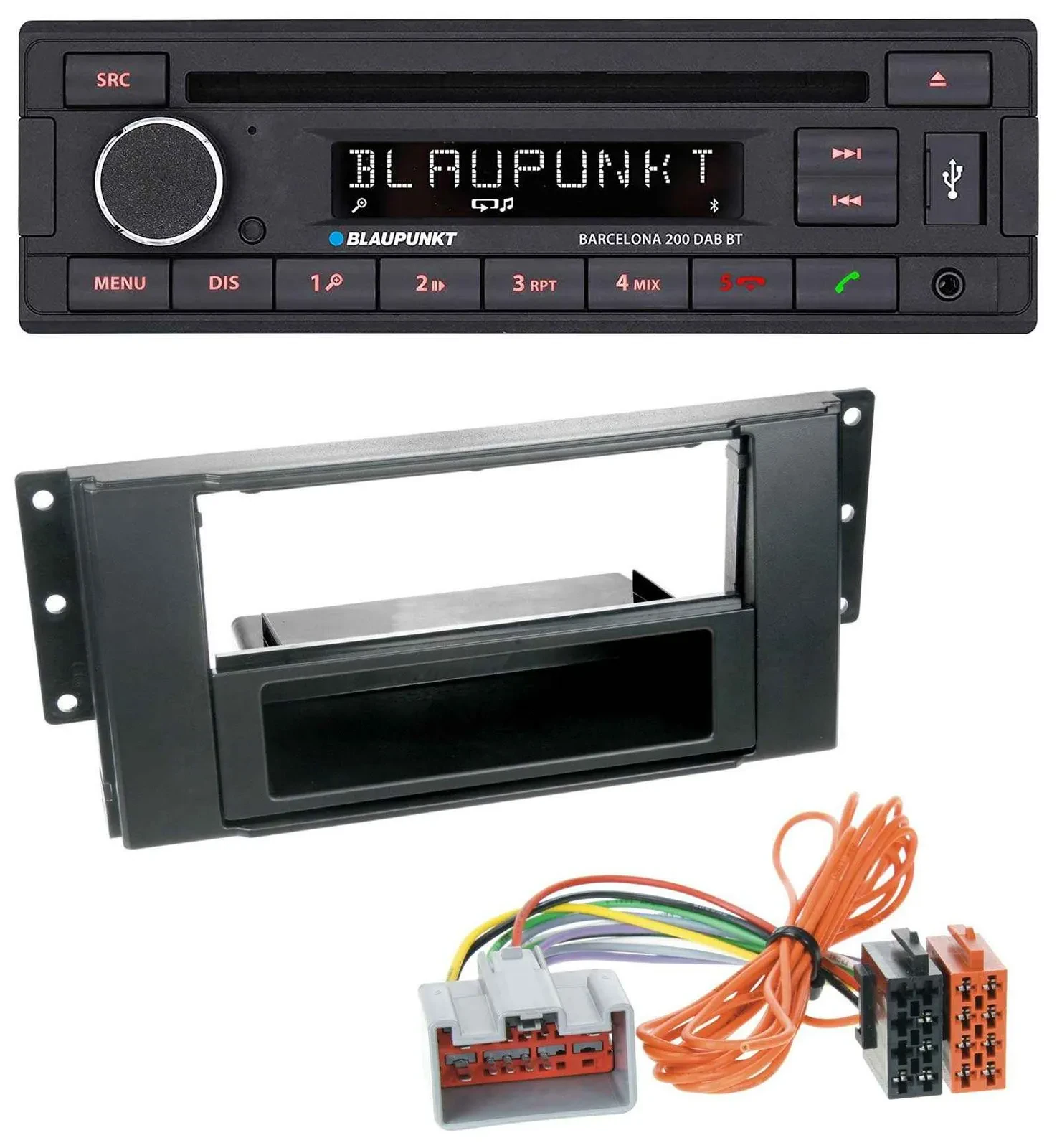 Blaupunkt USB DAB CD Bluetooth MP3 Autoradio für Land Rover Freelander 2011-2012
