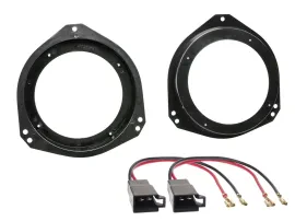 Lautsprechereinbauset für Opel Corsa B C Tigra Vivaro 130 mm Fronttür