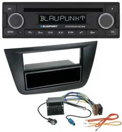 Blaupunkt MP3 Bluetooth DAB CD USB Autoradio für Seat Toledo Altea ab 05 schwarz