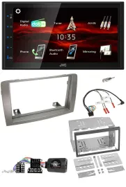 JVC USB Bluetooth Lenkrad DAB 2DIN Autoradio für Lancia Musa 2004-2012