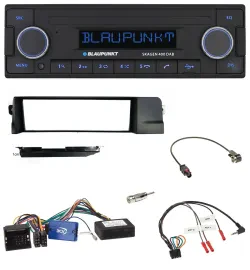 Blaupunkt DAB USB Bluetooth Lenkrad Autoradio für BMW 3er 01-07 E46 schwarz HQ