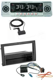 Dietz Bluetooth USB MP3 DAB Autoradio für Skoda Fabia 6Y Facelift 2004-2007 Quad