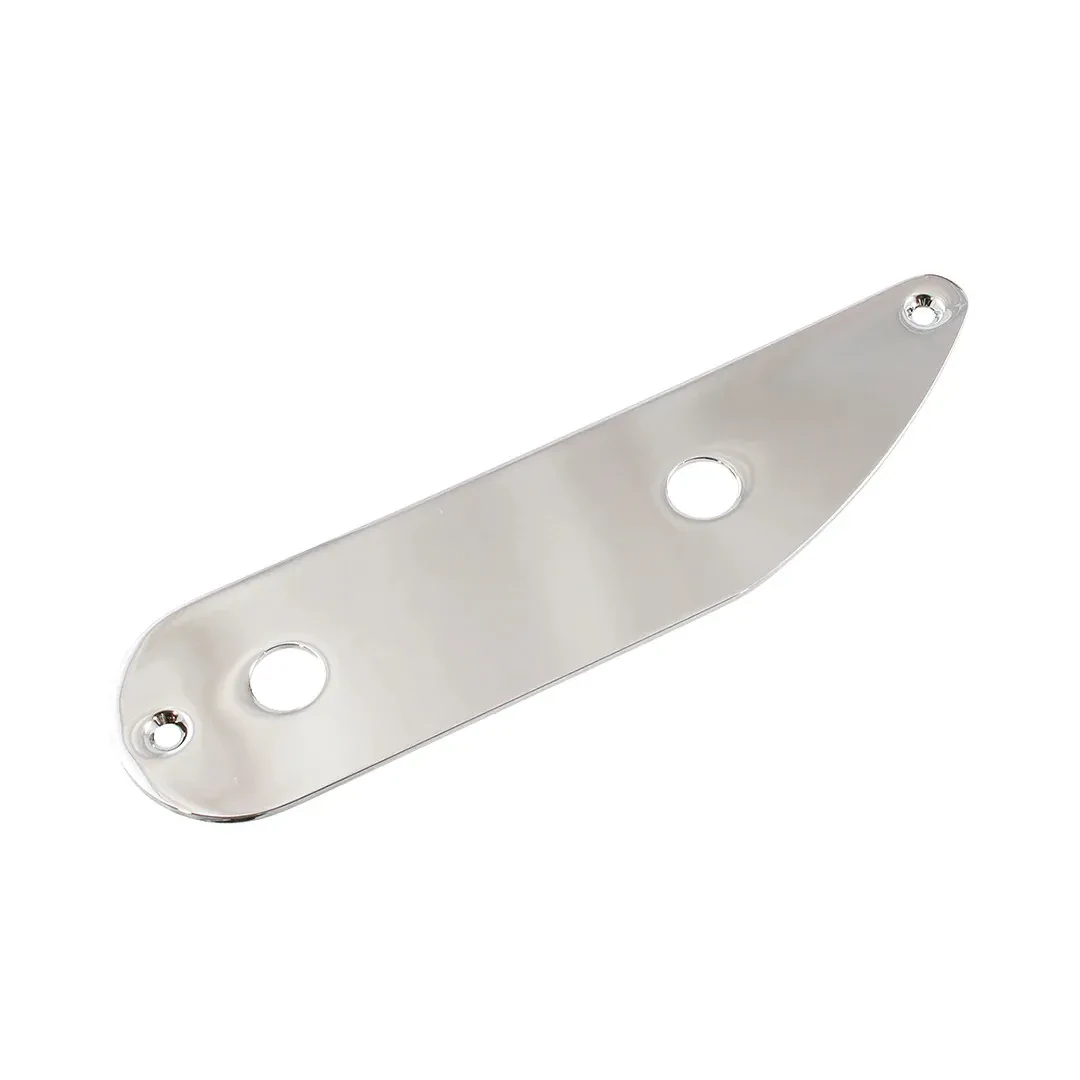 Allparts 2-Hole Control Plate for Fender Tele/Bass, NICKEL