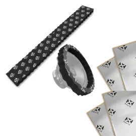 NVX UNIFRING Universal Baffles & Sound Damping Vehicle Kit