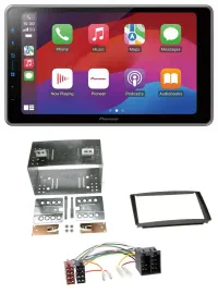 Автомагнитола для Kia Ceed 01-09 и proCeed 08-11 Pioneer 2DIN, MP3, USB, DAB, Bluetooth