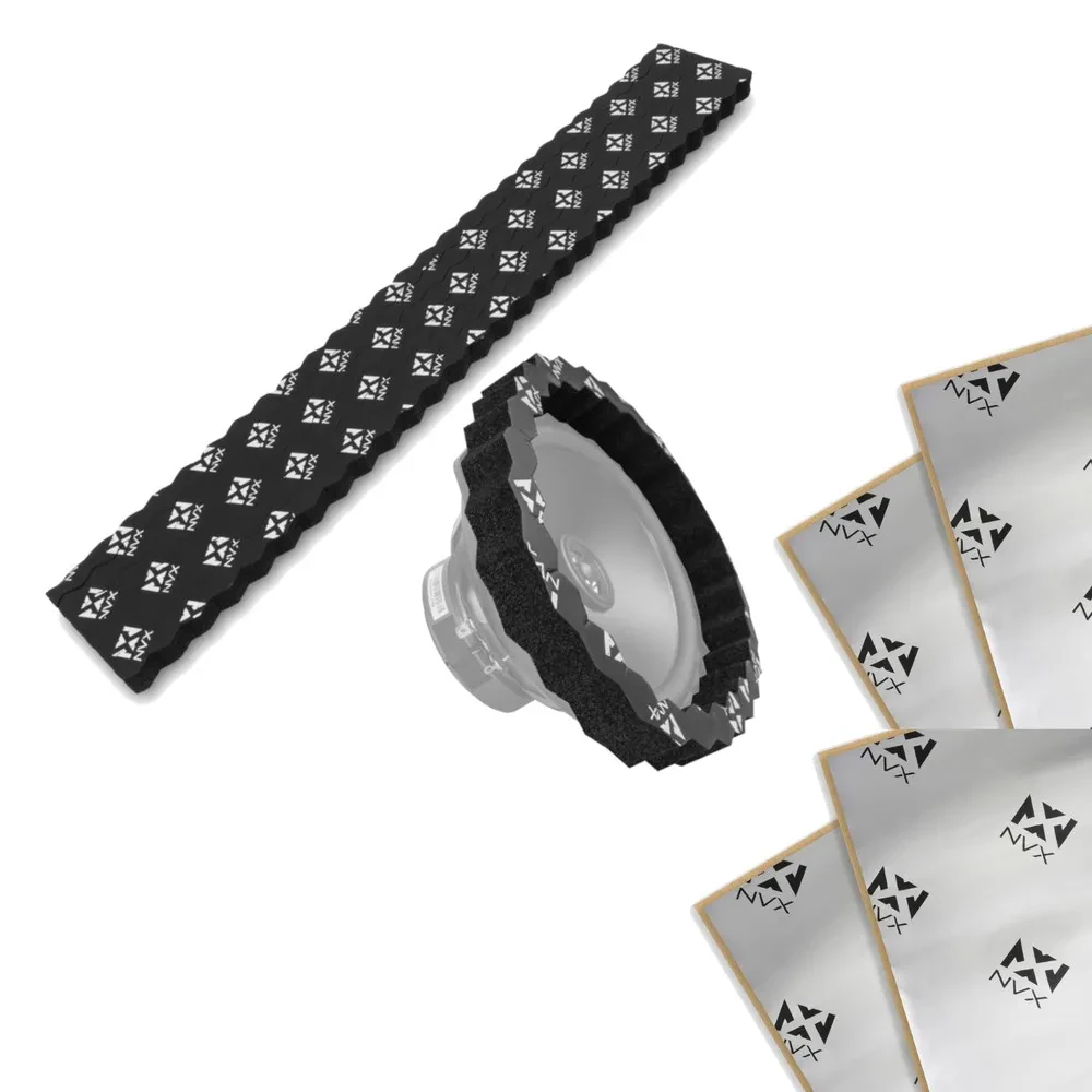 NVX UNIFRING Universal Baffles & Sound Damping Vehicle Kit