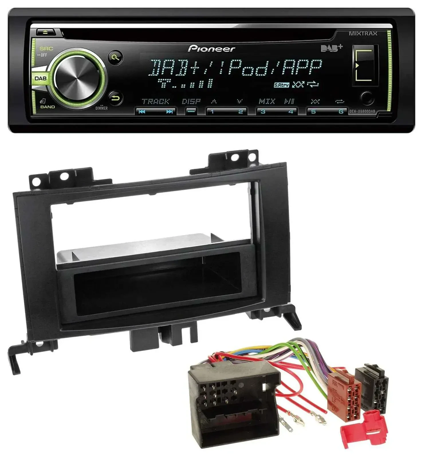 Автомагнитола для Mercedes Sprinter (с 2006) Pioneer DAB, CD, USB, AUX, MP3