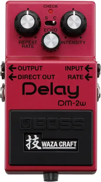 Педаль эффектов для электрогитары Boss DM-2W Waza Craft Analog Delay
