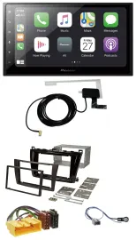 Автомагнитола для Mazda 6 (2008–2012) Pioneer 2-DIN USB MP3 Bluetooth DAB