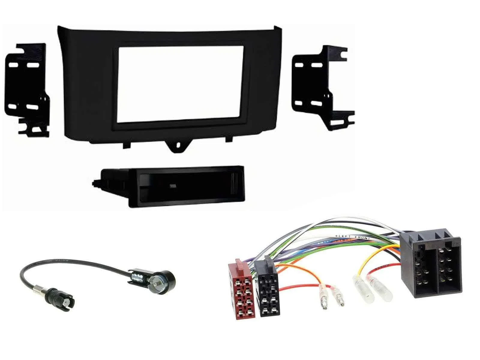 Einbauset DIN Autoradio für Smart ForTwo (2010-2015)