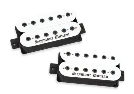 Комплект звукоснимателей для электрогитары Seymour Duncan Black Winter Blackened White