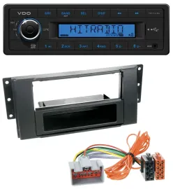 VDO AUX 1DIN MP3 USB Autoradio für Land Rover Freelander 2011-2012