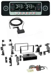 Dietz DAB Bluetooth USB MP3 Autoradio für Nissan Cube ab 09 Frontier ab 13 Juke