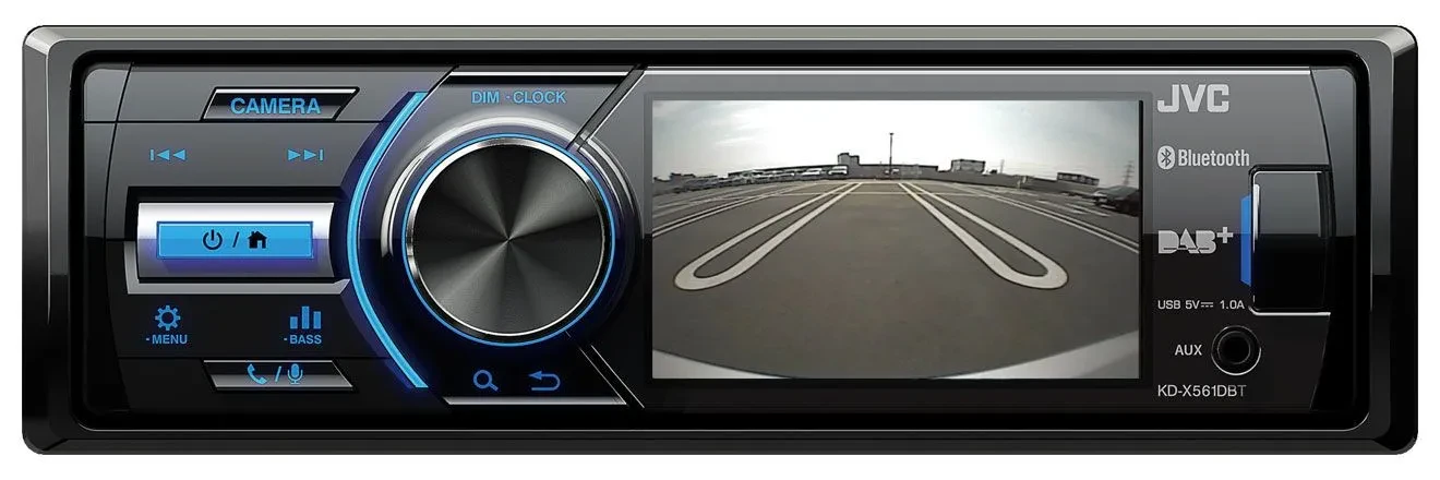JVC Bluetooth Lenkrad USB DAB Autoradio für Skoda Fabia 07-14 Praktik Roomster s