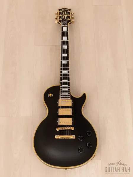 Электрогитара Gibson Pre-Historic '57 Les Paul Custom HHH Black w/case USA 1992