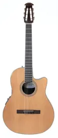 Классическая гитара с подключением Ovation CS24C-4 Celebrity Standard Mid Cutaway Natural