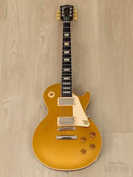 Электрогитара Gibson Les Paul Standard 1950s HH Goldtop w/case USA 2021