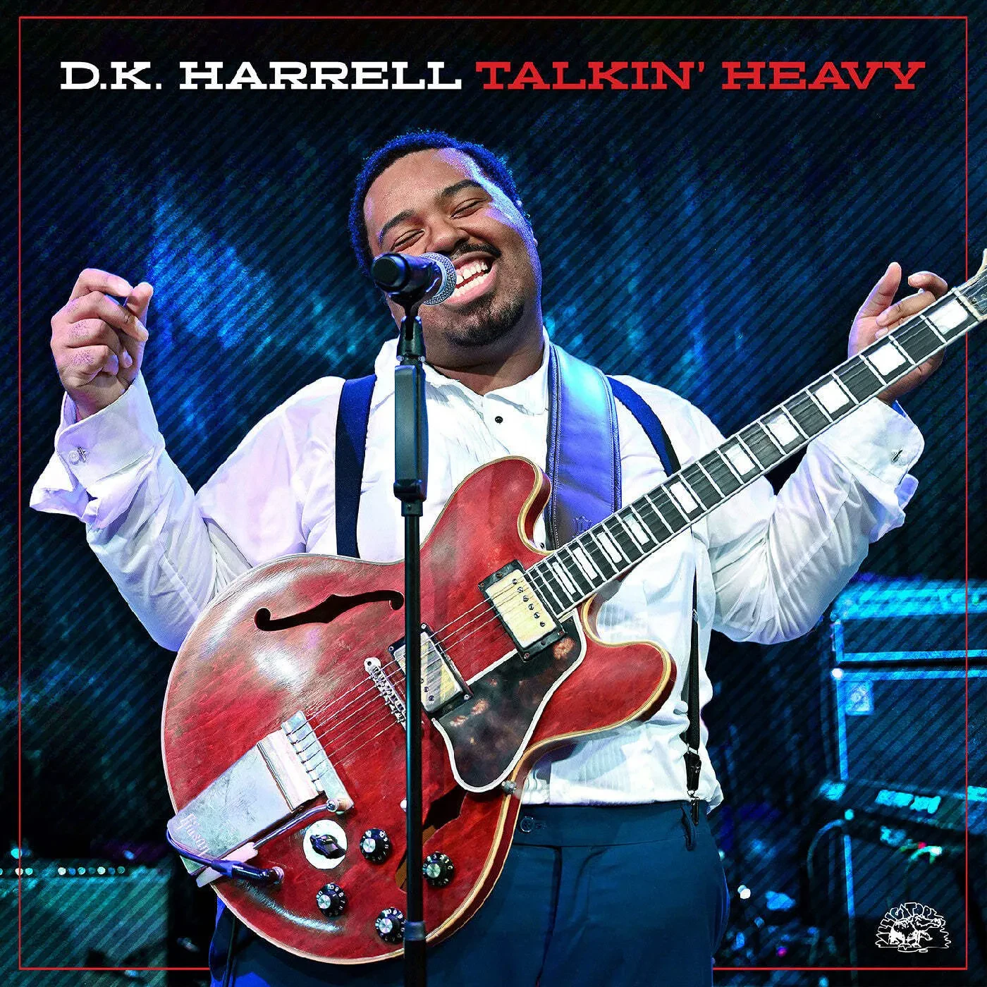 D.K. Harrell - Talkin' Heavy [Translucent Blue Vinyl] NEW Vinyl