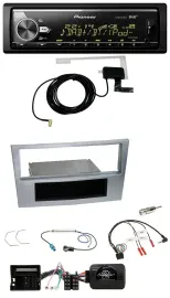 Pioneer Bluetooth DAB USB Lenkrad Autoradio für Opel Astra H Zafira B Corsa D ma