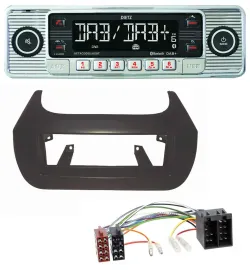 Dietz Bluetooth MP3 DAB USB Autoradio für Citroen Nemo Fiat Fiorino Qubo Peugeot