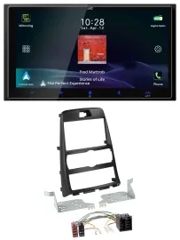 JVC USB Bluetooth 2DIN DAB MP3 Autoradio für Hyundai Genesis BK 10-12